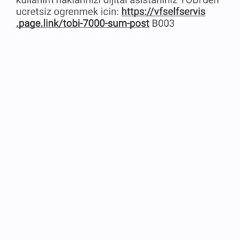 Vodafone Sözde İnternet Aşımı.