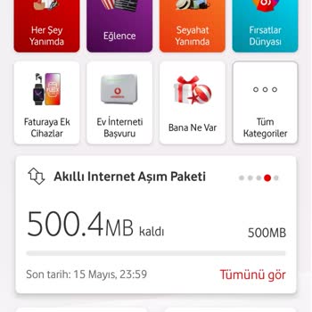 Vodafone Sözde İnternet Aşımı.