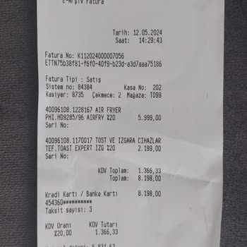 PHILIPS Ev Aletleri Philips Airfryer Alana Hediye Çeki Problemi