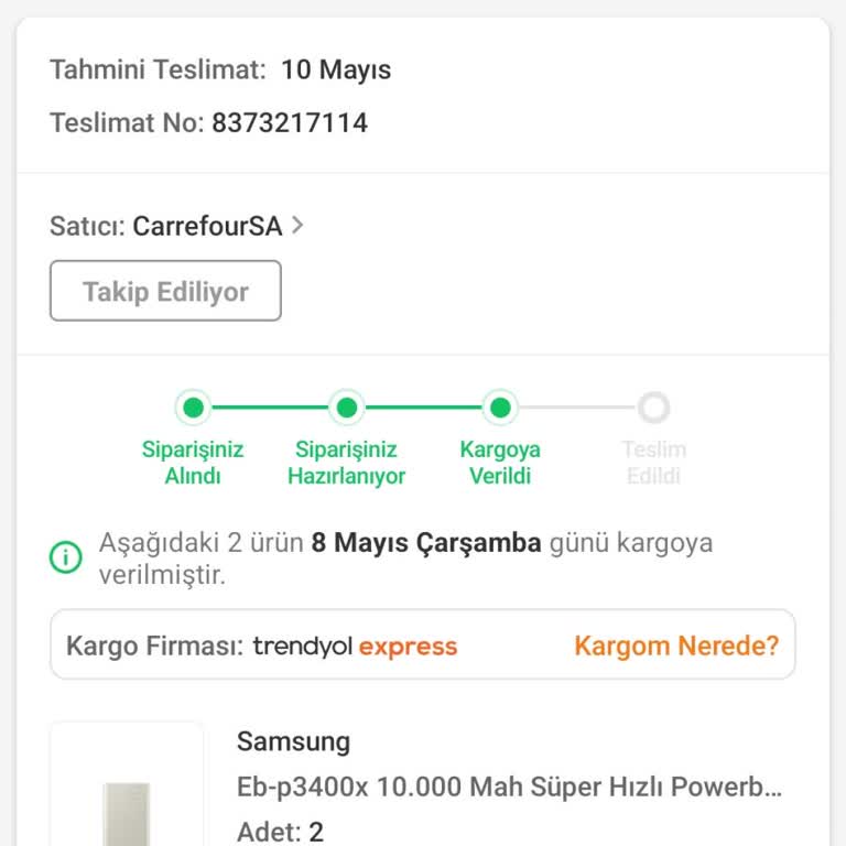 Trendyol. Com Trendyol Express Kargolama Süreci