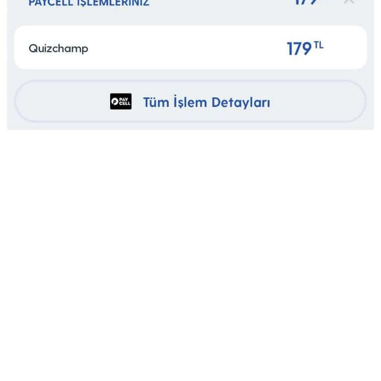 Turkcell Quiz Champ Paycell Abonelik İptali