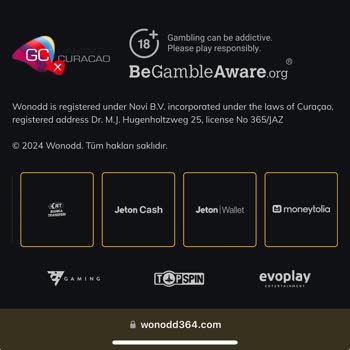 Curacao Egaming Lisans Verdiği Wonodd Ödemeleri Yapmıyor