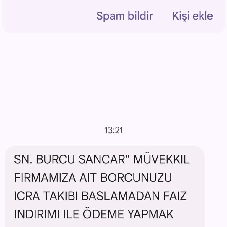 Metka Hukuk (SMS) Yanıltıcı Mesajlarla Karşı Karşıya Kaldım