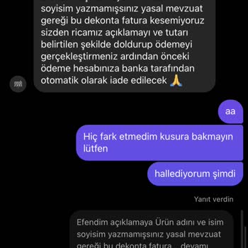 Mushroomboutiique (Instagram) EFT Ödemesi Sonrası Mağduriyetim