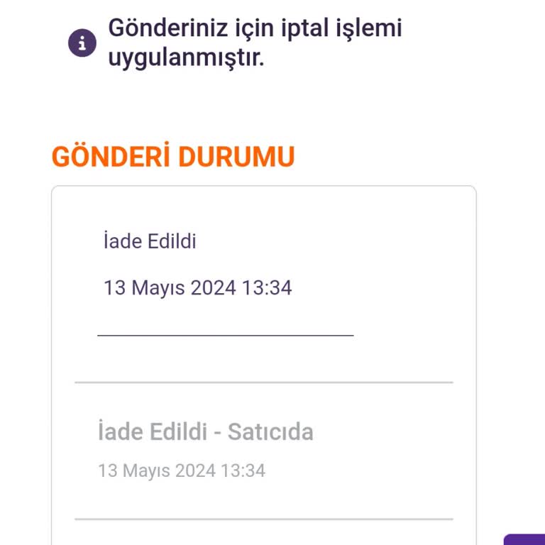 hepsiJET İade Yapılmadı İademin Ve Mağduriyetimin Giderilmesini İstiyorum.