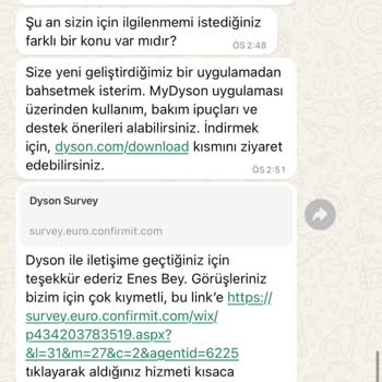 Dyson Yedek Parça Ve Müşteri Hizmetleri İlgisizliği