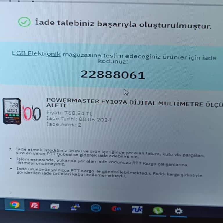 Epttavm Para İadesi