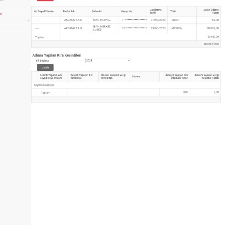 Herhangi Bir Konutum Olmadığı Halde Gelir İdaresi Başkanlığından Borç