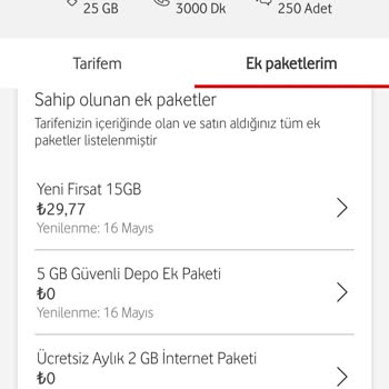 Vodafone'un Faturalarda Fazladan Ücret Kesmesi