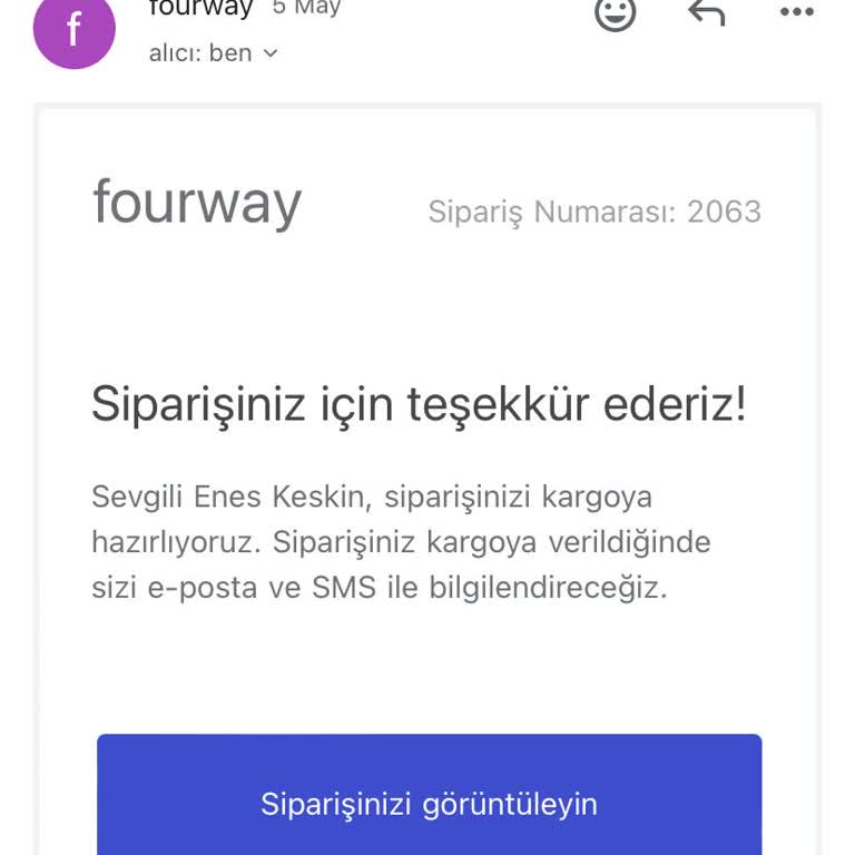 Fourway.coo 8 Gündür Kargoya Verilmemesi