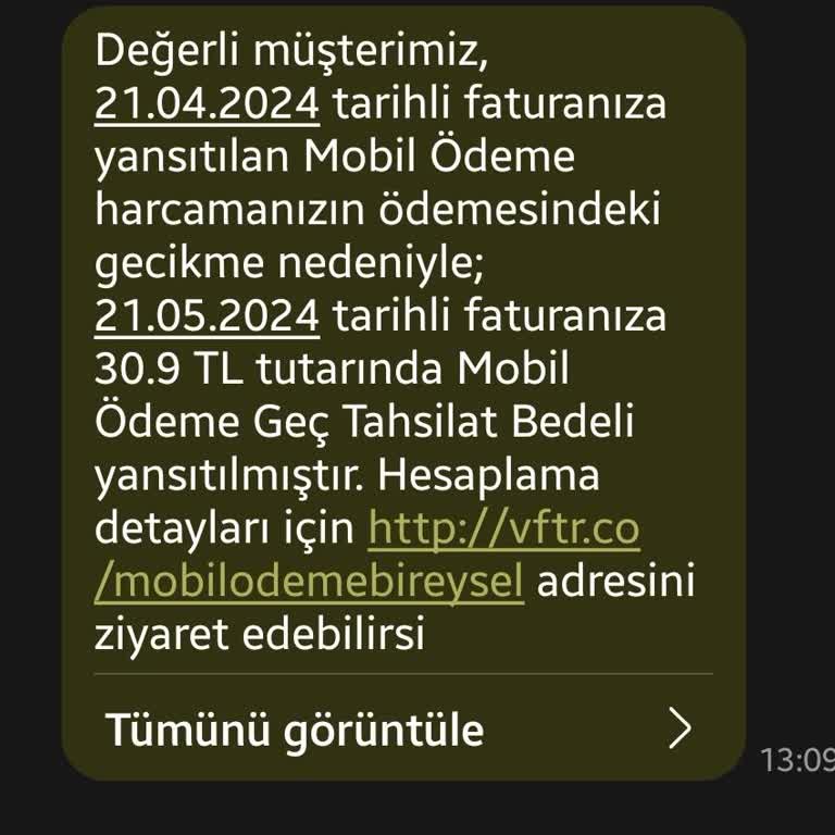 Vodafone Google Oneoff Kesintisi