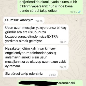 Yavuz.tactical (Instagram) Sosyal Medya Üzerinden Satış Sonrası İade Problemleri
