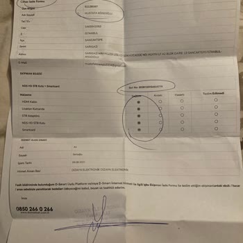 DSmart Haksız Borç