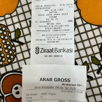 Hazine ve Maliye Bakanlığı Gıda Ürününe Tekel Fişi