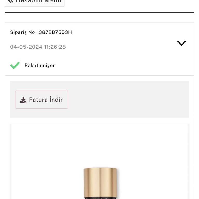 Victoria's Secret Siparişim Hala Kargoya Verilmedi