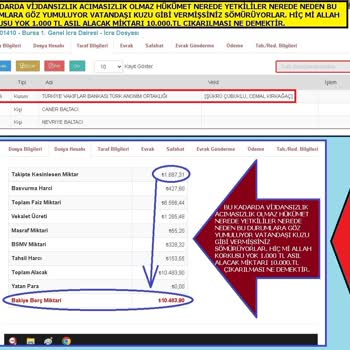 Vakıf Bankası İcrada Yüksek Faizler İşletip Herkesi Mağdur Ediyor.