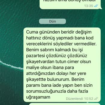By Merve Kaya Ödeme Kolaylığı Değil, Mağduriyet Yaşadım!