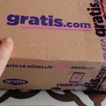 Gratis'ten Sipariş Verdiğimiz Ürünler Geldiğinde Kutunun İçi Boş Çıktı!
