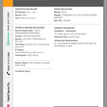 Altus/Arçelik İlk Kurulum Oyunu