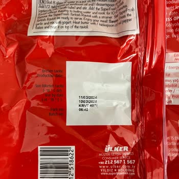 Superfresh Mantıda Plastik Parça Şoku!