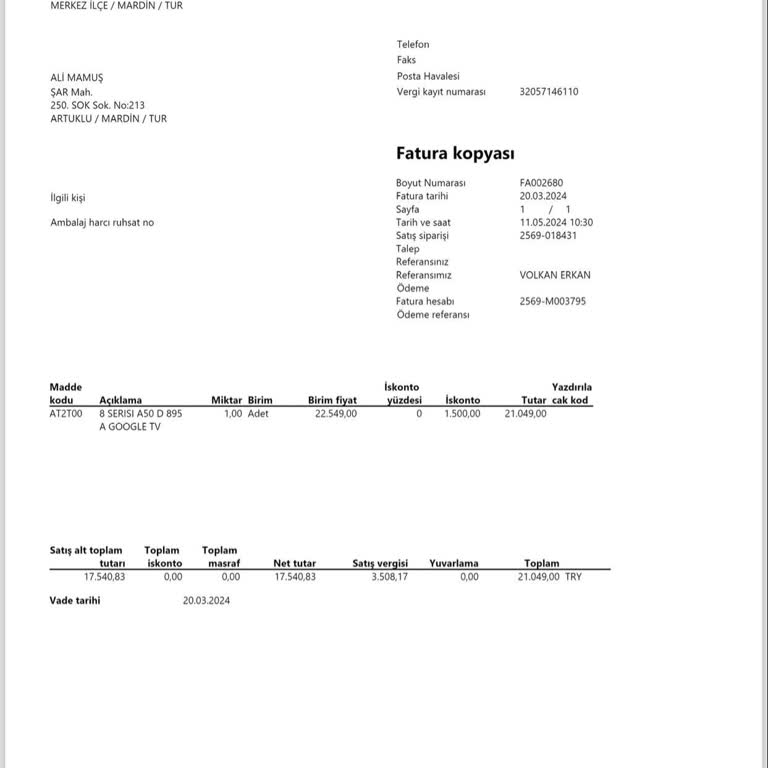 Arçelik Televizyon Mağduriyeti Yaşıyorum