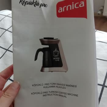 Arnica Kahve Makinesi Koku Sorunu