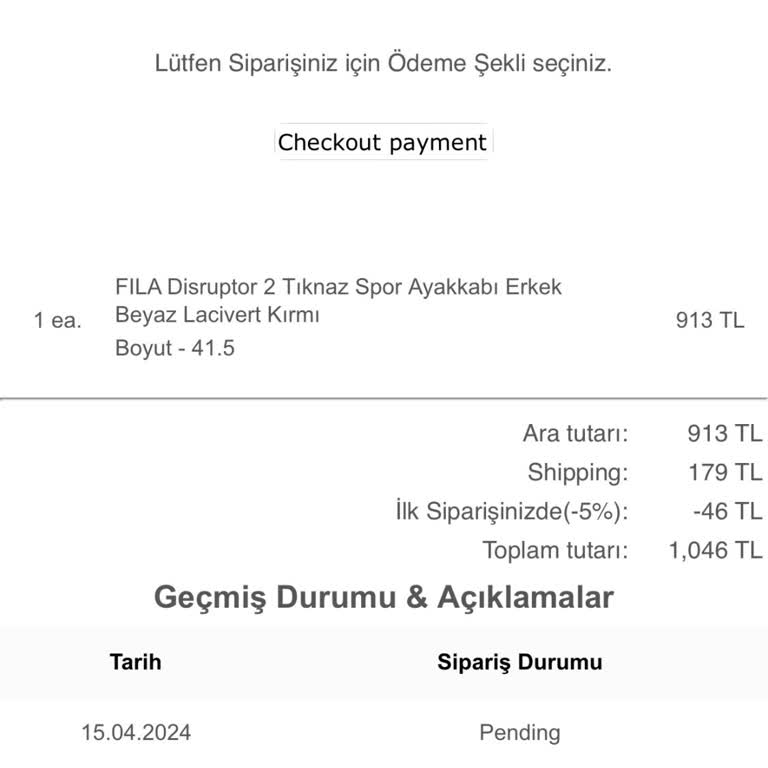 Filatr.com Ayakkabı Teslimatı Gecikti, İletişim Kurulamıyor!