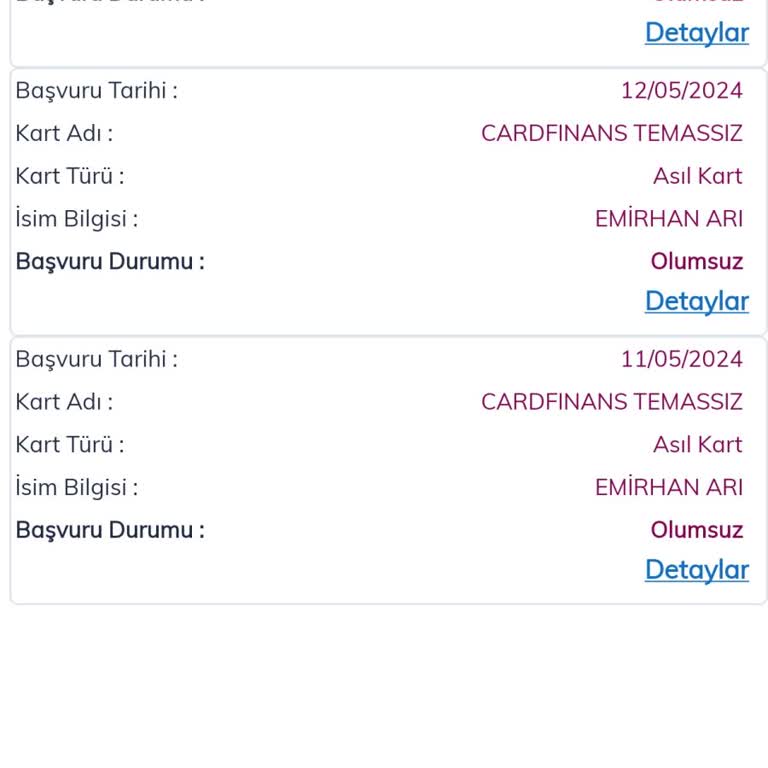 QNB Finansbank Kredi Kartı Başvurumu Sebepsiz Yere Reddediyor.