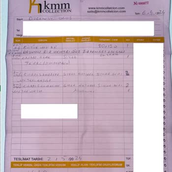 KMM Collection Hatalı / Kalitesiz Ürün Satışı