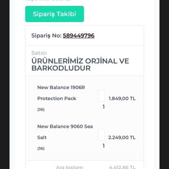 Realsneakers (Realsneakers.tr) 2 Siparişimden Birini Zor Bela Alabildim Diğerinden Hala Ses Yok