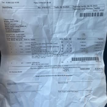 Electrolux Kalitesiz Süpürge Ve Haksız Ücret Talebi!