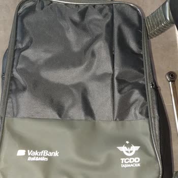 VakıfBank, TCDD Promosyon Sırt Çantasında Personel Ayrımı Yapılıyor.