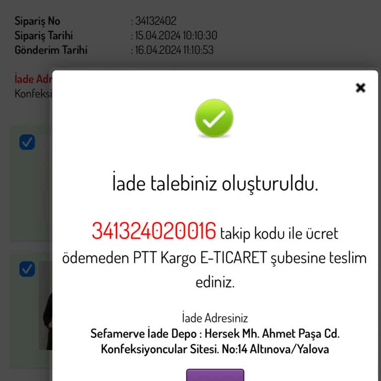 Sefamerve Paramı İade Etmiyor