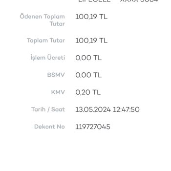 Tosla Kartımdan Para Çekilmesi