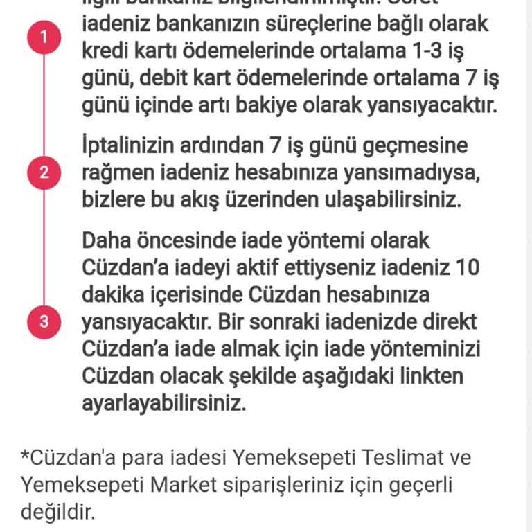 Yemeksepeti Mağduriyetim Ve İlgisizlik