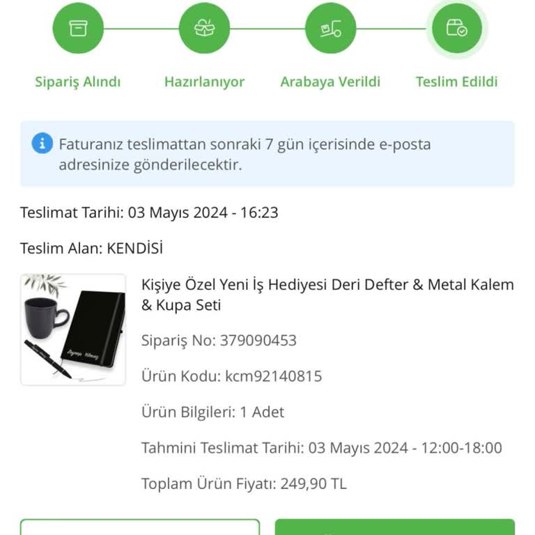 İade Kargoyu Çalan Çiçek Sepeti