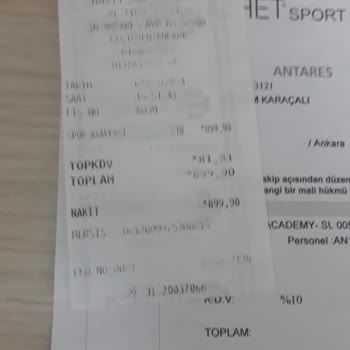 Ankara Etlik Antares AVM Etichet Spor Nike Kalitesiz Futbol Topu