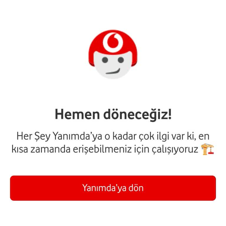 Vodafone Yanımda Alışveriş Yapamıyorum