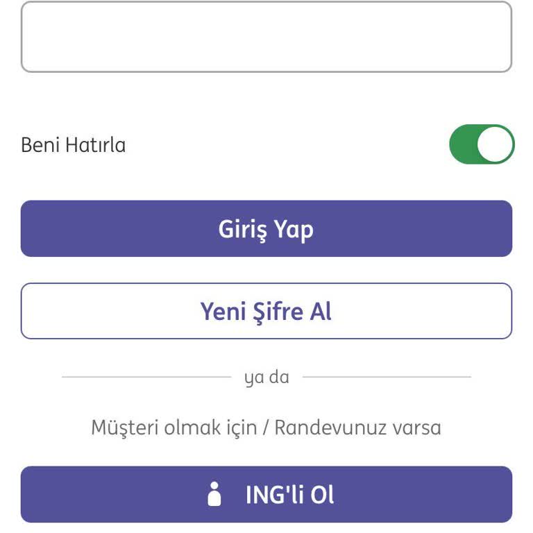 ING Bank Hesabıma Giremiyorum