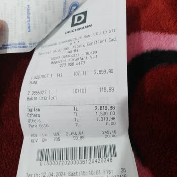 Deichmann Ayakkabıdan Şikayetçi Yim Ve Geri İade Edilmesini İstiyorum