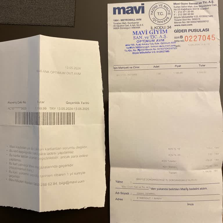 Optimum Ankara Mavi Şikayet