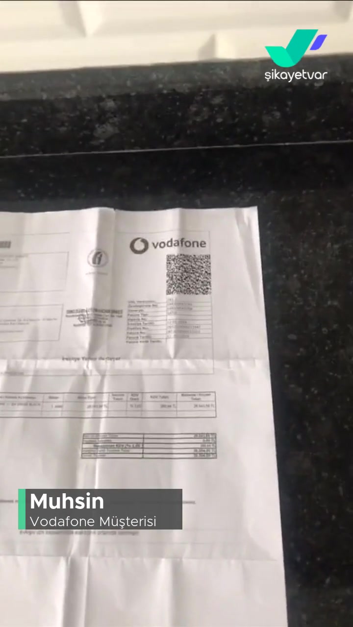 Vodafone Müşteri Memnun Edememe Sorunu videonun kapak resmi