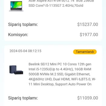 Walmart Komisyon Ücreti İade Edilmiyor