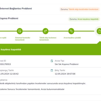 Türk Telekom Çözülemeyen Arıza Sorunum