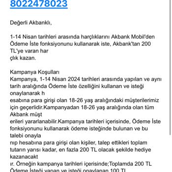 Akbank'ın 2 Kuruşun Peşine Düşmesi Chip-Paraları Yüklememesi