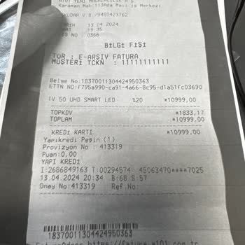 Hi-Level A101 Kutu Sağlam Panel Bozuk Televizyon