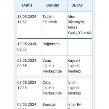 Borusan Lojistik Bir Türlü Gelmeyen Kargo