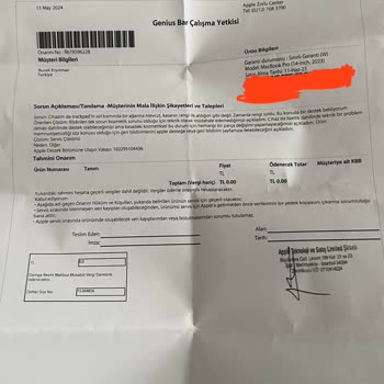 Apple Macbook Pro Kasa Renk Solması