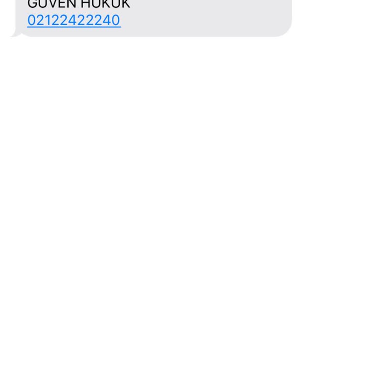 Güven Hukuk (Sms) Haksız Suçlama Ve Ceza Kaydı İddiasına İtirazım