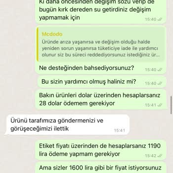 Mcdodo Arızalı Powerbank Gönderimi Ve Çalışanın Yersiz Davranışları